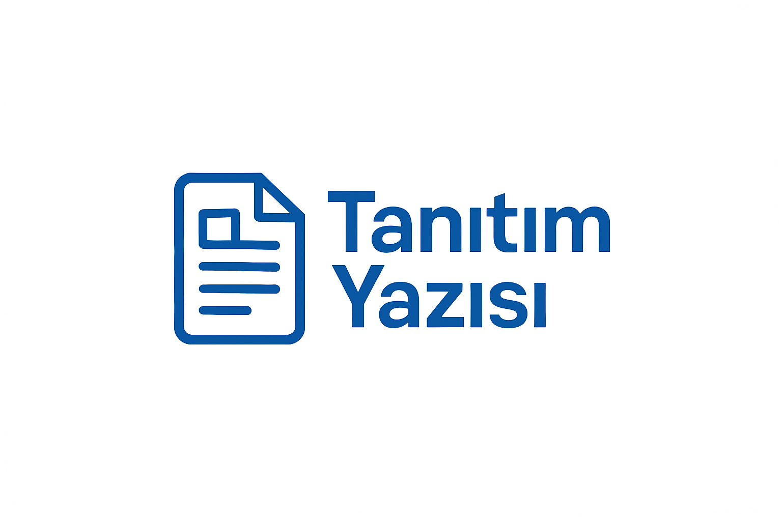 Tanıtım Yazısı